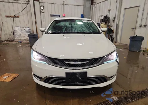 2016 Chrysler 200 Limited z USA, uszkodzony, nr VIN 1C3CCCAB4GN149485